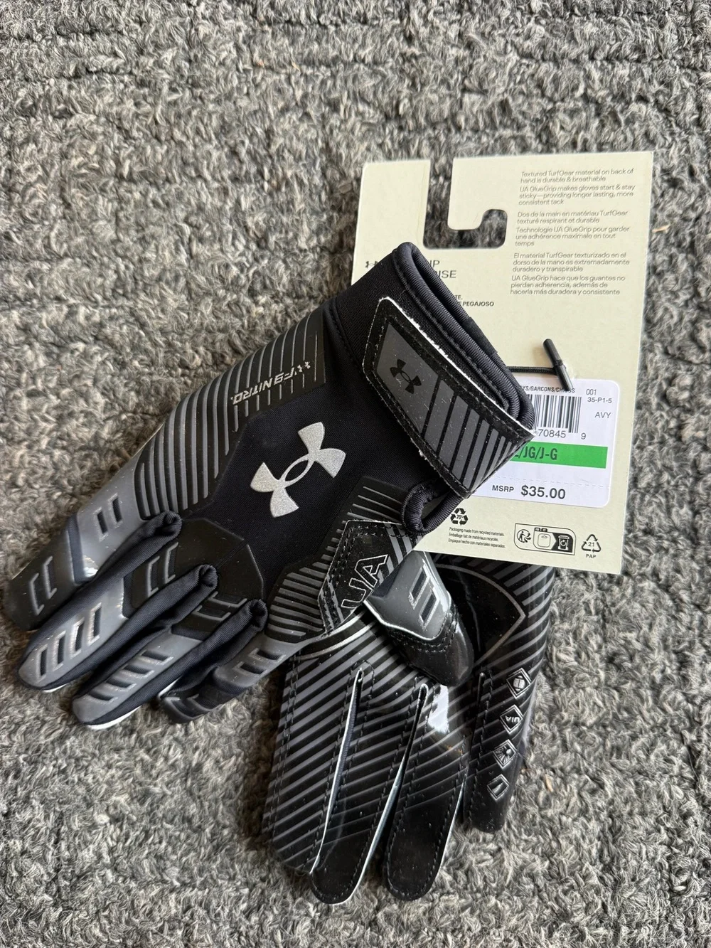 Youth Football Gloves